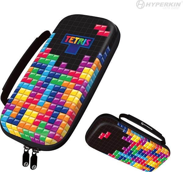 Nintendo Switch-Hülle Hyperkin Tetris EVA Hartschalenkoffer für Nintendo Switch/Switch OLED/Switch Lite (Tetrimino ...