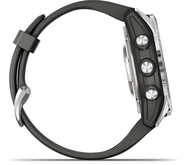 Smart Watch Garmin Fenix 7S Pro Solar Silver/Graphite Band ...
