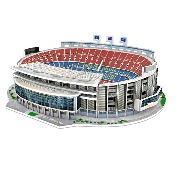 3D puzzle NANOSTAD 3D puzzle Stadion Camp Nou - FC Barcelona Mini 24 dílků ...