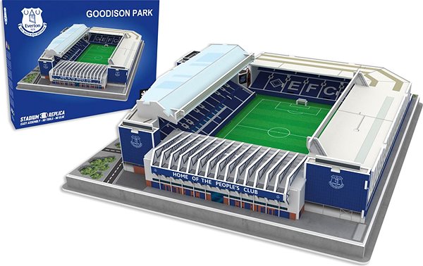 3D puzzle STADIUM 3D REPLICA 3D puzzle Stadion Goodison Park – FC Everton 87 dielikov ...
