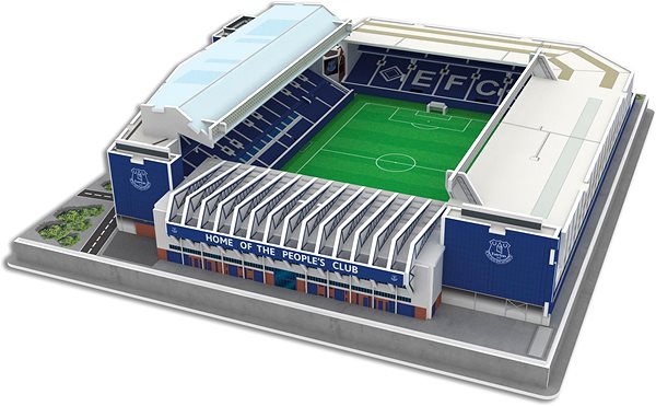 3D puzzle STADIUM 3D REPLICA 3D puzzle Stadion Goodison Park – FC Everton 87 dielikov ...