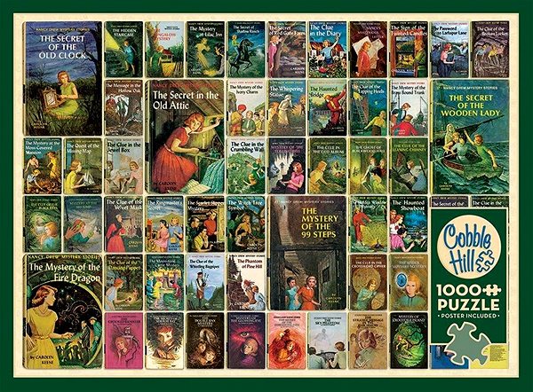 Cobble Hill Puzzle Nancy Drew, 1000 pieces.