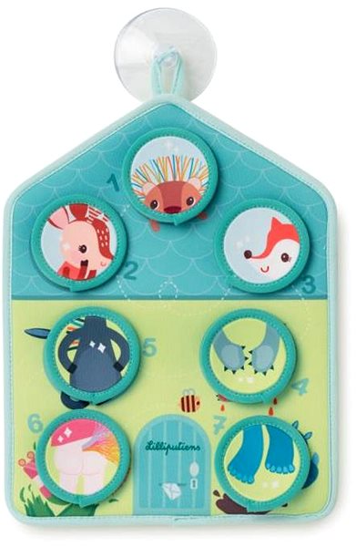 Lilliputiens Water Toy Bath Panel, wash up .
