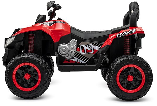 Dětská čtyřkolka BABY MIX RAVE 4 × 4, červená ...