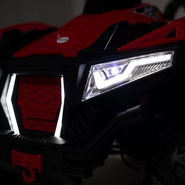 Dětská čtyřkolka BABY MIX RAVE 4 × 4, červená ...