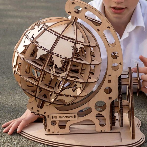 Building Set Mr. Playwood 3D Globe Big Lifestyle