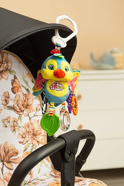 Sensillo Stroller Toy Hanging Toy, Rattle - Chicken .