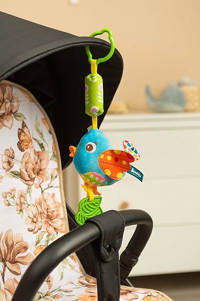 Sensillo stroller toy Hanging toy, rattle - Birdie .