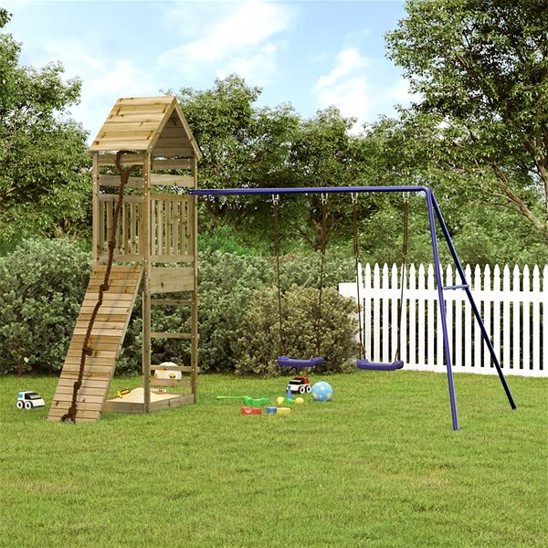 Detské ihrisko Shumee Detské ihrisko na záhradu 315 × 257 × 264 cm, impregnované borovicové drevo ...