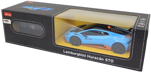Ferngesteuertes Auto Jamara Lamborghini Huracán STO 1:24, blau, 2.4GHz ...