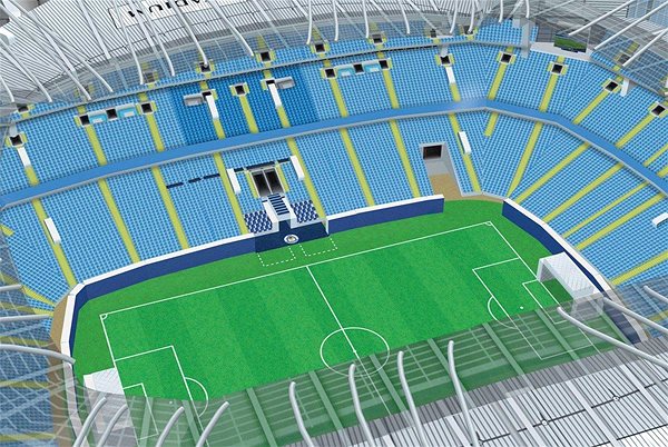 3D puzzle STADIUM 3D REPLICA Stadion Etihad – FC Manchester CITY132 dielikov ...
