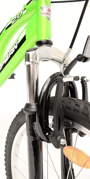 Gyerek kerékpár OLPRAN MTB Buddy fekete/zöld Jellemzők/technológia