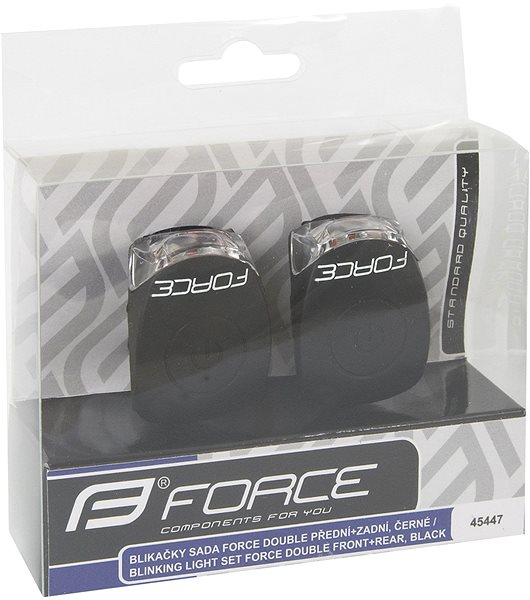 Bike Light Force Double Rear and Front Lights Packaging/box