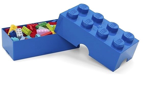Snack Box LEGO Snack Box 100 x 200 x 75mm - Blue ...