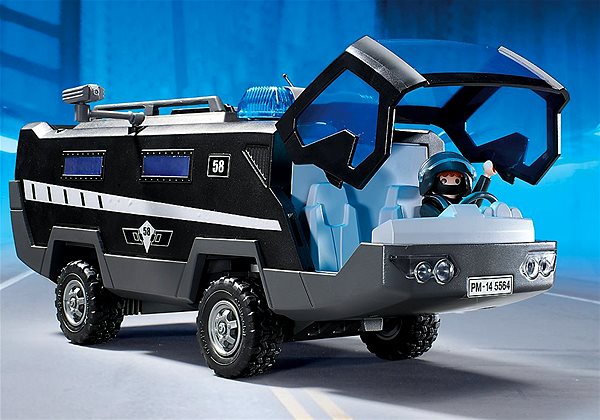 Sæt ud dybt sennep Playmobil 5564 SWAT Command Vehicle - Building Set | Alza.cz
