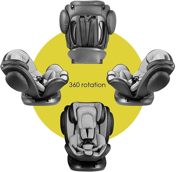 Autosedačka Autosedačka Lorelli Aviator Isofix 0-36 kg Black&Light Grey ...
