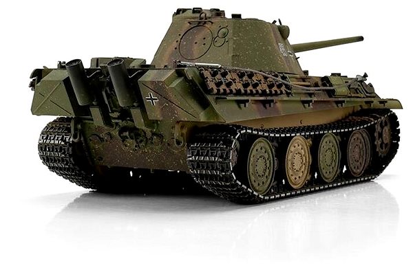 RC tank na ovládanie Torro Panther F – InfraRed – Metal Edícia 90 % kamufláž ...