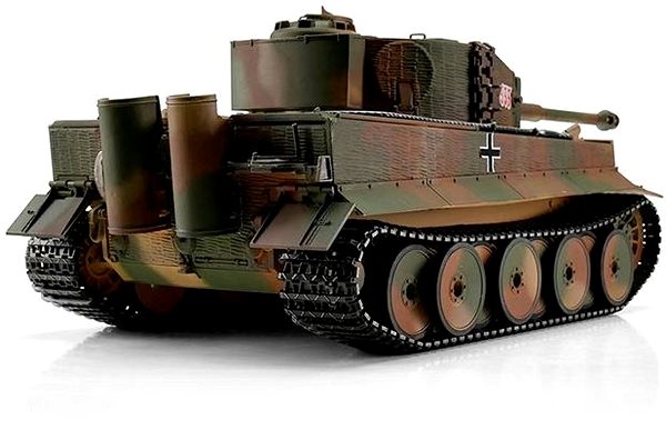 RC tank na ovládanie Torro Tiger I. stredná verzia – InfraRed – 90 % kov, EDÍCIA Metal ...
