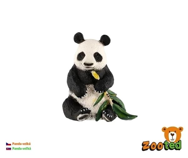 Figúrka Zooted Panda veľká plast 8 cm ...