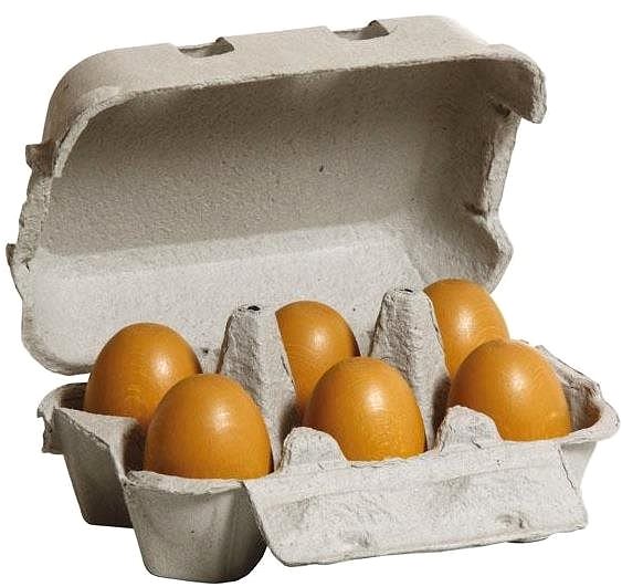 Potraviny do detskej kuchynky ERZI CZ Vajcia hnedé v krabičke ...
