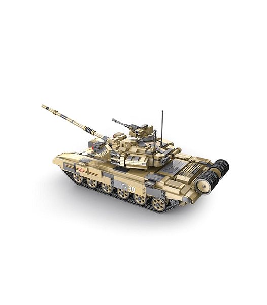 Bausatz CADA T-90 Panzer Bausatz 1722 Teile 1:20 ...