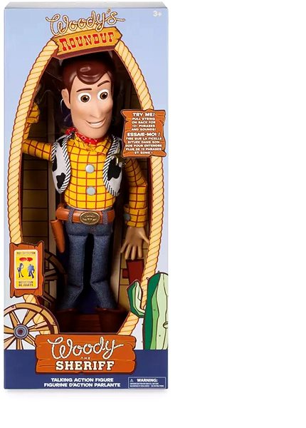 Figurka Disney Toy Story Příběh hraček Woody originální interaktivní mluvící akční figurka ...