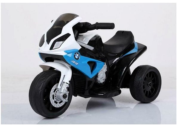 Detská elektrická motorka Siva Detský elektrický motocykel BMW S1000RR modrý ...