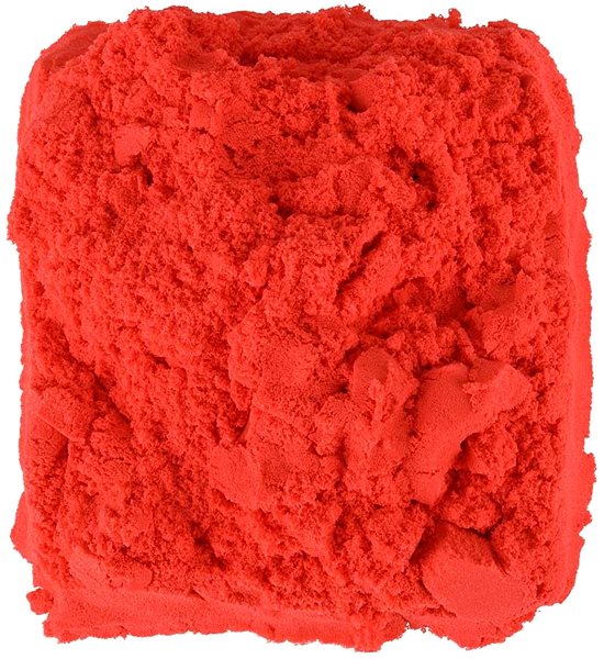 Kinetický písek KIK Kinetický písek v sáčku, červený,  1 kg ...