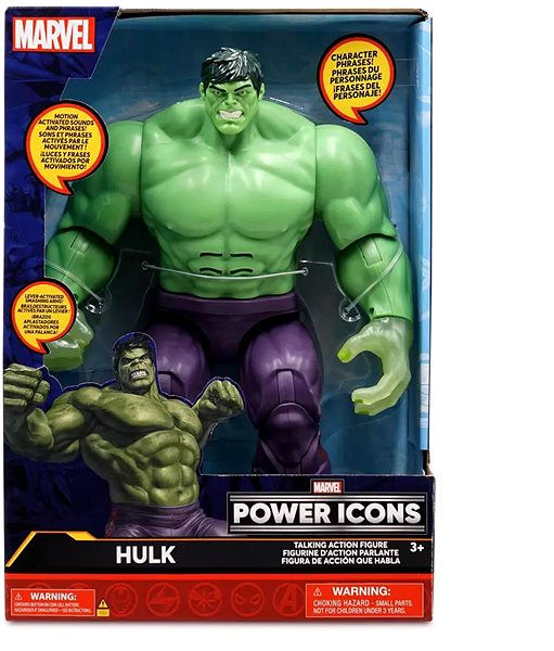 Figúrka Disney Marvel Hulk originálna hovoriaca akčná figúrka ...
