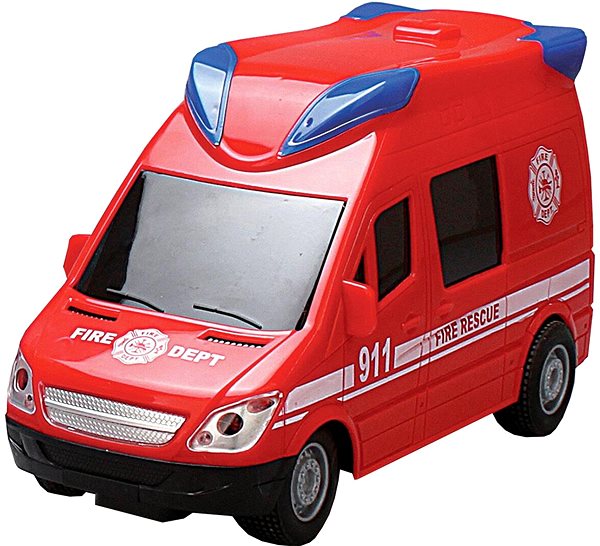 Ferngesteuertes Auto Made Feuerwehrauto mit Fernsteuerung, mit Licht und Sound, 21 cm ...