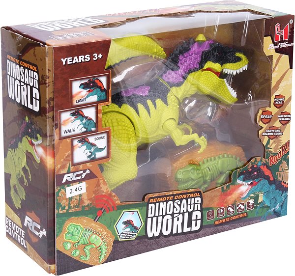 RC model Wiky Dinosaur with remote control effects 30 cm .