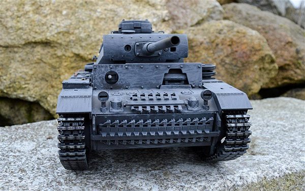 RC tank Torro Panzer III Ausf. L - InfraRed kovová metal edice ...