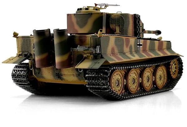 RC tank Torro Tiger pozdní verze Infrared kamufláž, edice metal ...