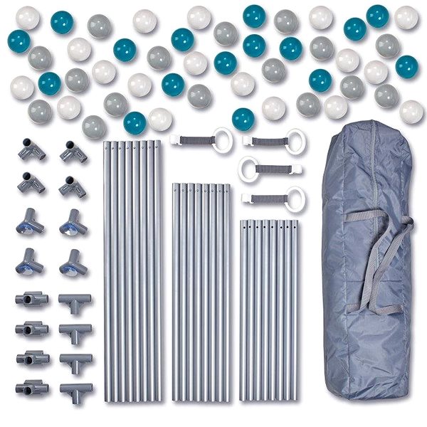 Ohrádka pro děti BabyGO Playpark Grey ...