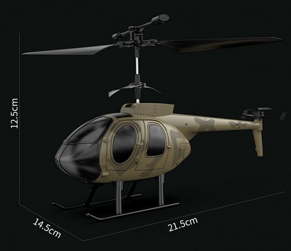 RC vrtuľník na ovládanie S-Idee RC bojový vrtuľník Z16 ...