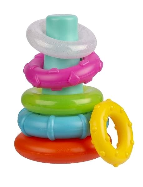 Navlékací kroužky Playgro Pastelové kroužky ...