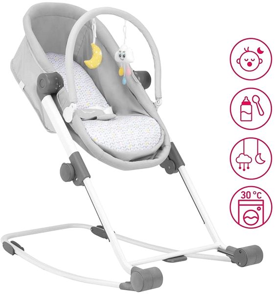 Baby Rocker Badabulle Lounger Compact Relax ...