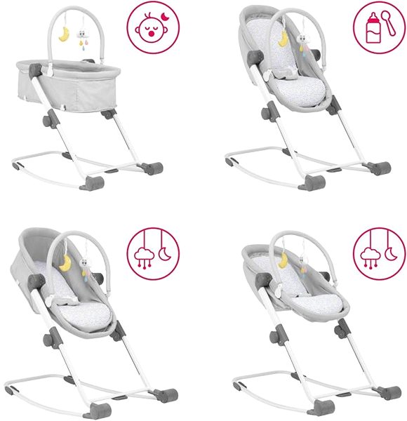 Baby Rocker Badabulle Lounger Compact Relax ...
