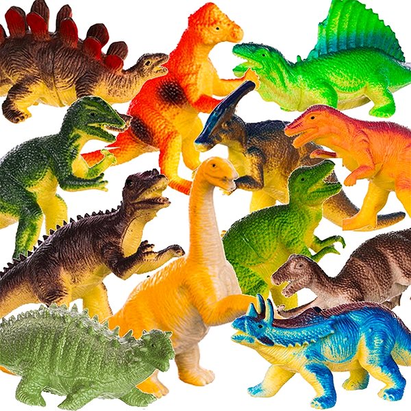 Figures Kruzzel 23434 Dinosaur figures 12 pcs ...