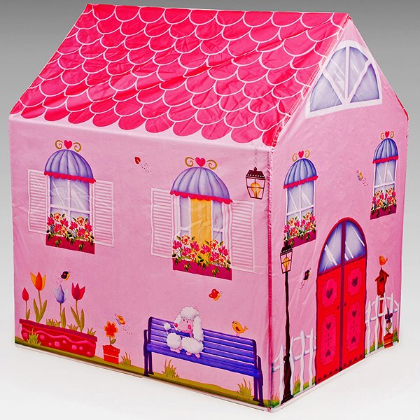 Tent for Children PIXINO Children's play tent, pink villa ...