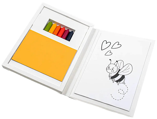 colouring page Medenka Creative set with beeswax pencils 1+ .