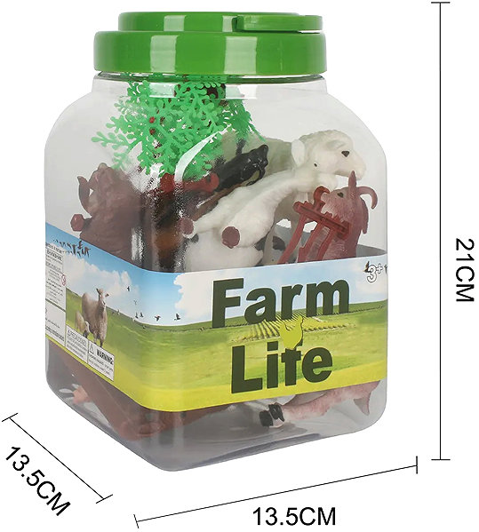 Figures Bavytoy Tube with animals 32 pcs ...