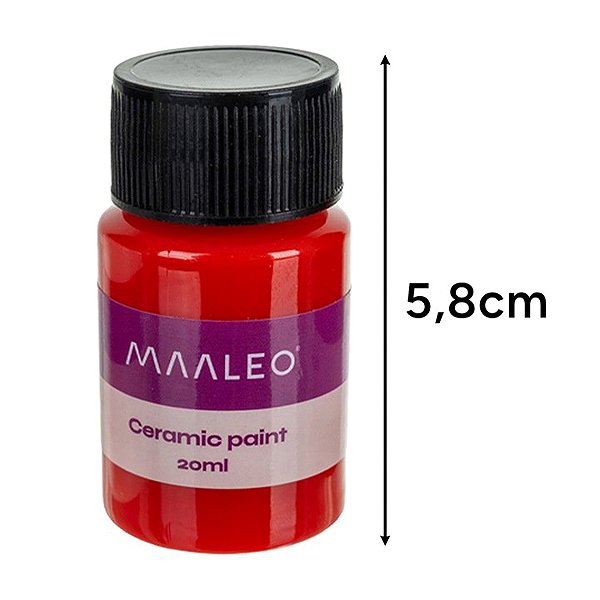 Üvegfesték Maaleo 26296 Festékkészlet üveghez és kerámiához, 12 × 20 ml ...