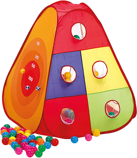 Tent for Children VOG Playing tent with targets and balls 100 pcs ...