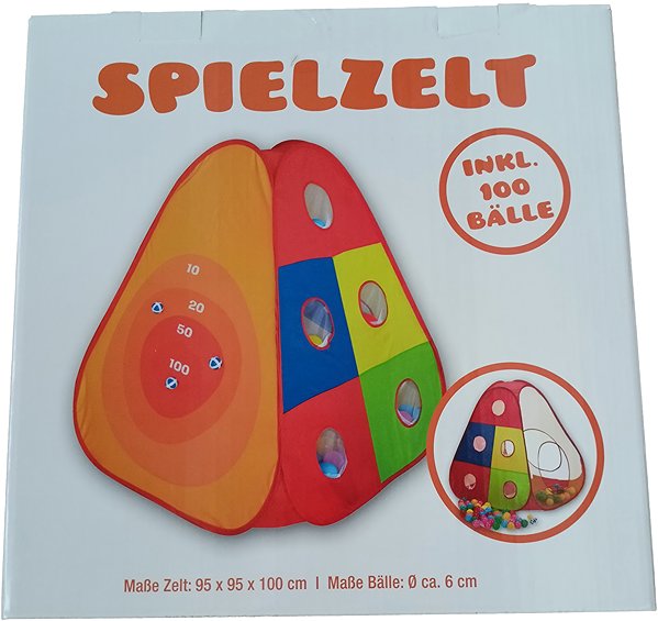 Tent for Children VOG Playing tent with targets and balls 100 pcs ...