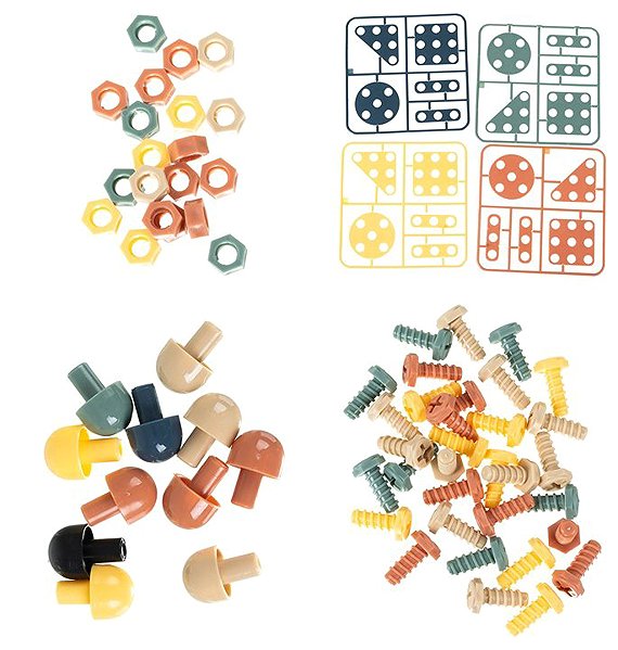 Building Set ISO 26579 Creative 3D Space Kit, 161 pieces ...