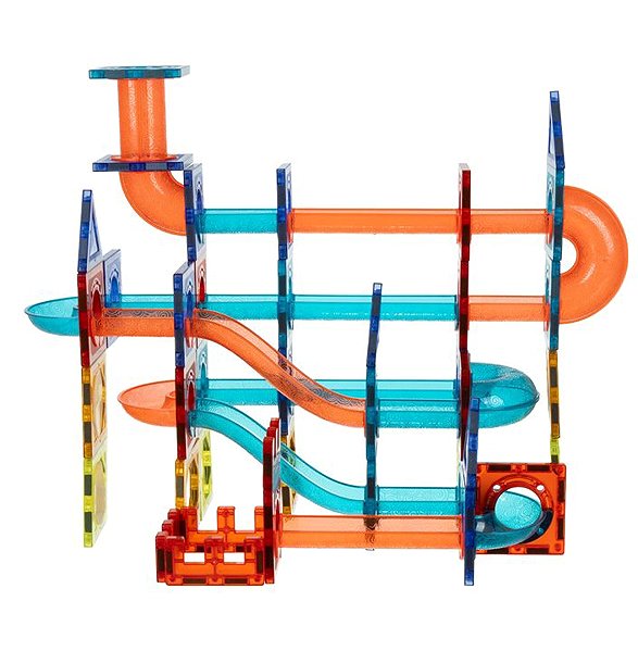 Building Set ISO 25766 Ball 3D magnetic track 110 pcs ...