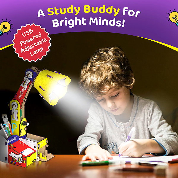 Smartivity Desk LED Lamp construction set.