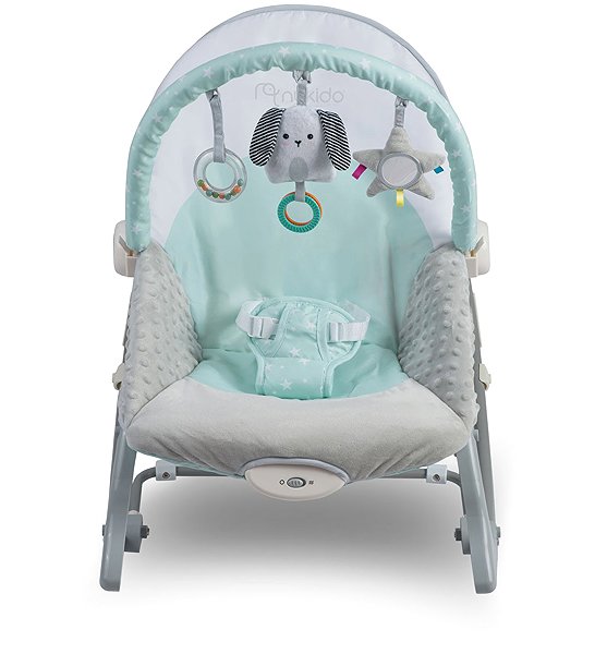 Nukido 705401 baby rocking chair with vibrations, mint.
