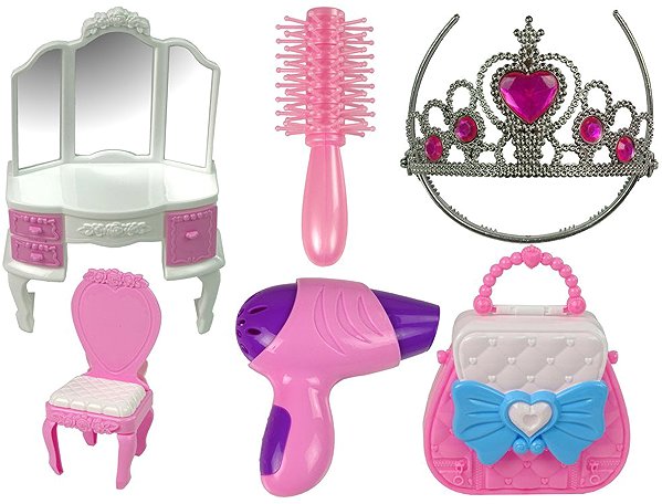 Tent for Children LEAN Toys 10517 Princess Tent Beauty Salon, pink ...